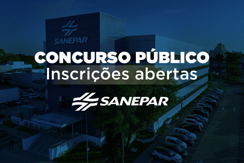 Foto CONCURSO SANEPAR – Inscrições prorrogadas até 21 de outubro